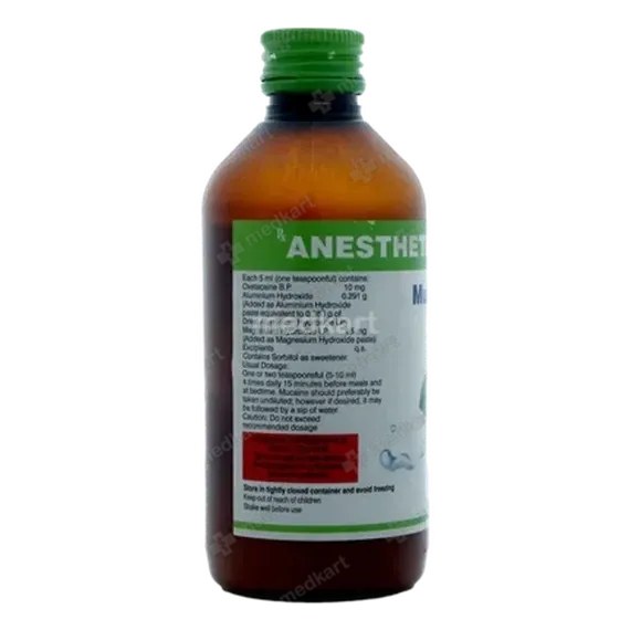 mucaine gel mint 200 ml